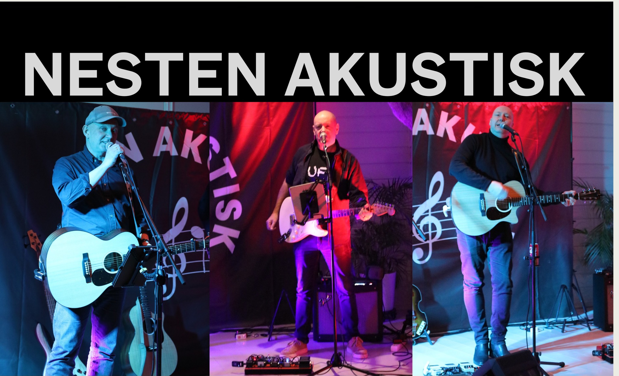 Konsert: Nesten akustisk i Amalies Hage