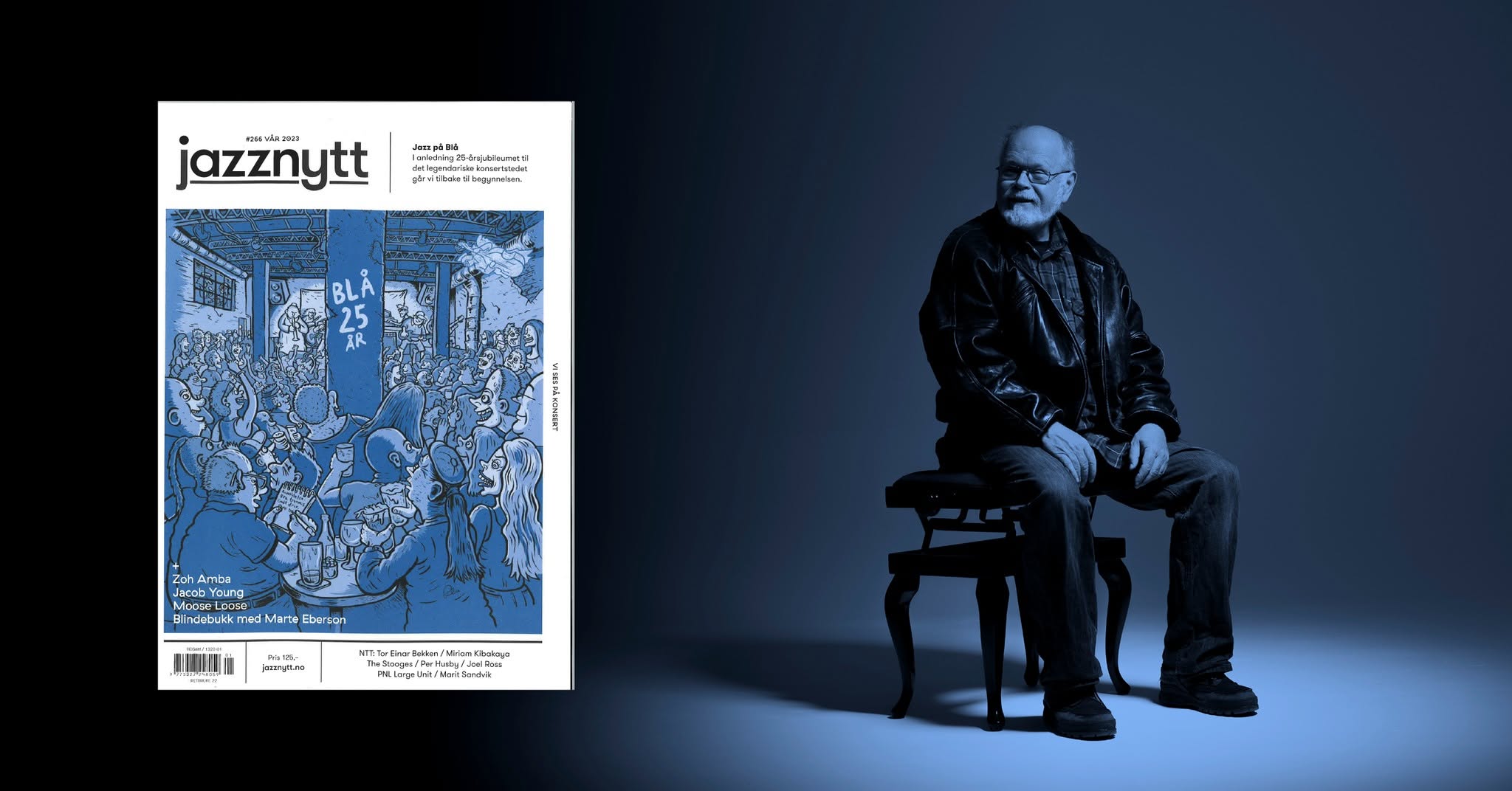 Jazznytt i biblioteket: Knut Kristiansen og Filip Roshauw