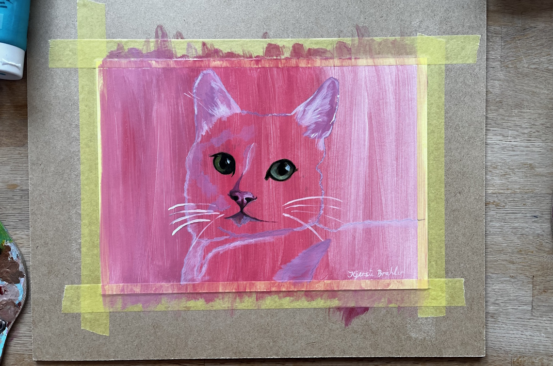 Lær å male dyr med Cherie Elouise Art
