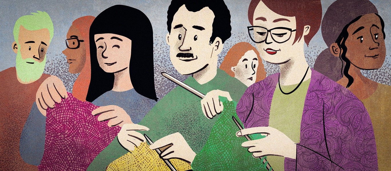 Håndarbeid og høytlesing