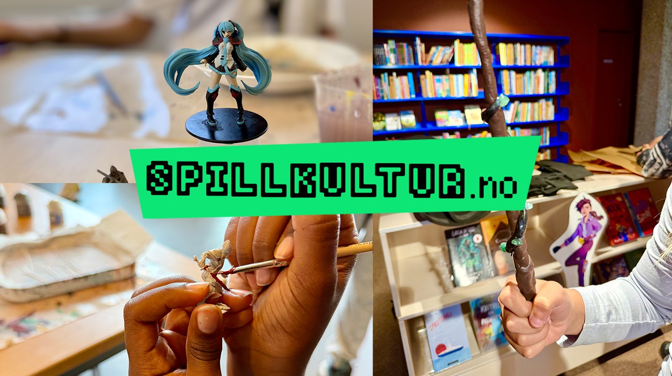 Spillkultur på Loddefjord bibliotek