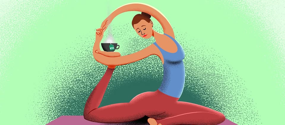 Yoga & te på fellesbiblioteket — lørdag 17. oktober