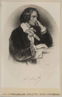 Franz Liszt, 1811-1886, ungarsk klavervirtuos og komponist