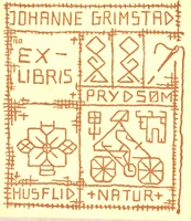 exlibrisgrimstadjohanne