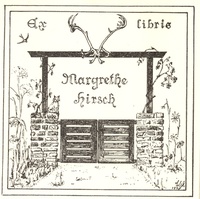 exlibrishirschmargrethe