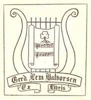 exlibrishalvorsengerd