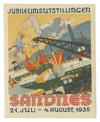 brevmerke_jubileumsutstilling_sandnes