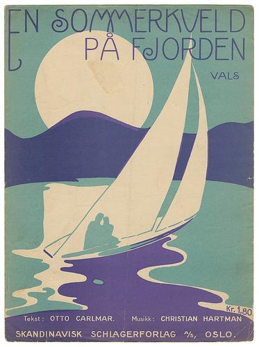 illustrert_noteark_en_sommerkveld_på_fjorden