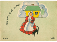 Bla i maleboken: Den bitte lille konen