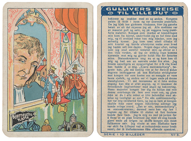 Samlekort Gullivers reise